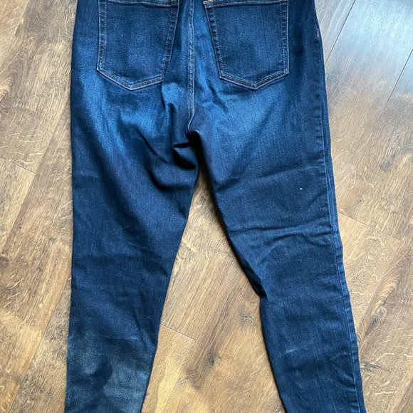 Everlane Skinny crop dark wash jeans - Picture 2 of 4